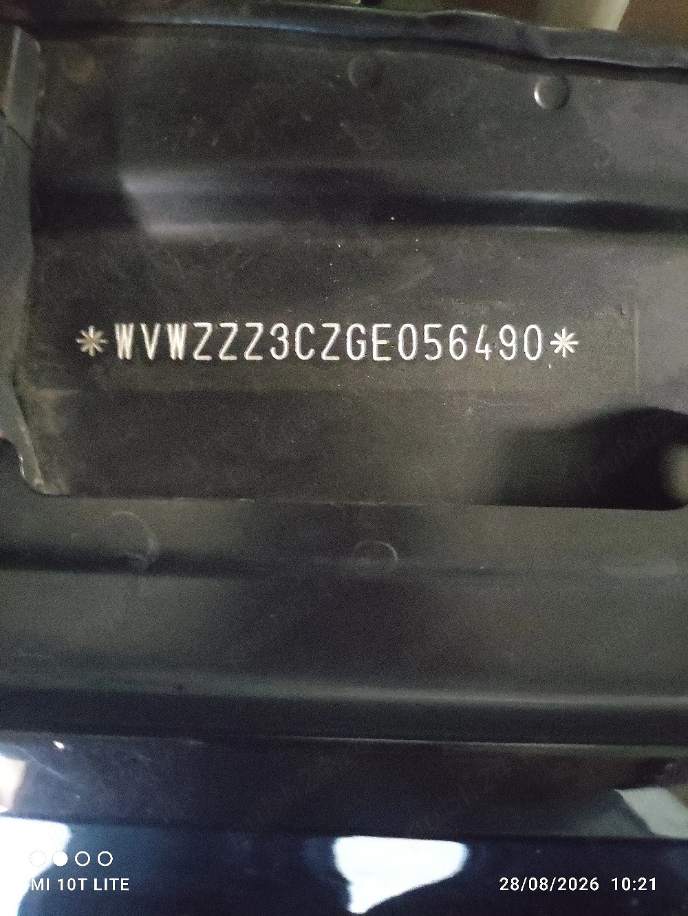 WV passat b8 an 2016