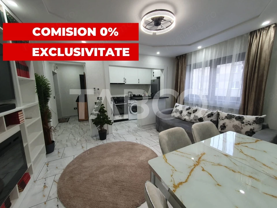 Apartament 2 camere renovat 2026 mobilat utilat zona 13 Decembrie