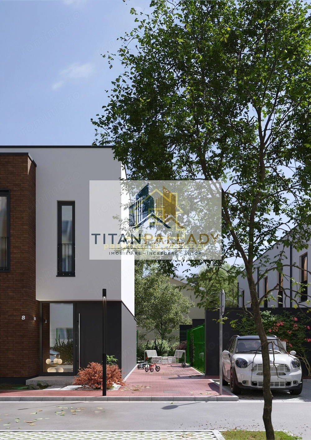 Vila A1 Modernă cu Finisaje Premium – Zona Titan-Pallady_P+1