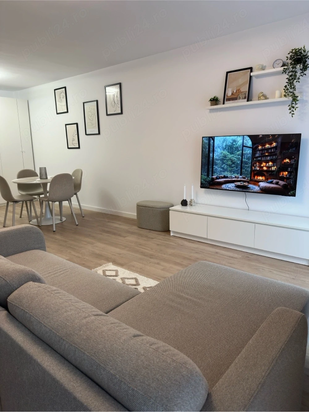 Apartament cu 2 camere la prima inchiriere -Floresti,Cluj