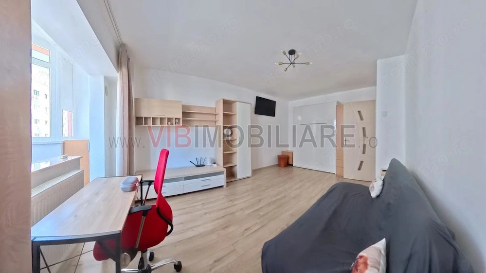 Piata Alba Iulia - Baba Novac - garsoniera - mobilata/utilat nou