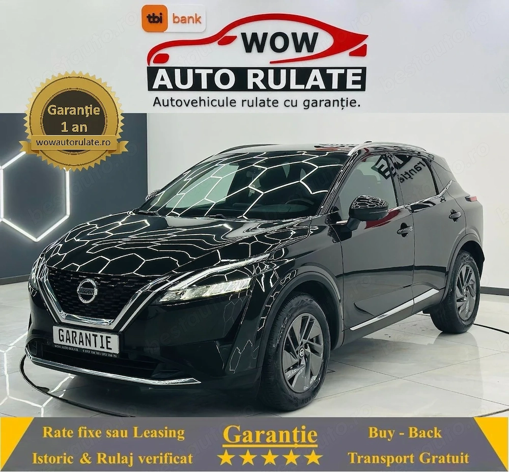 NISSAN Qashqai 2022 1.3i E6 Garantie 12 Luni Rate Avans 0 Doar Cu Buletinul