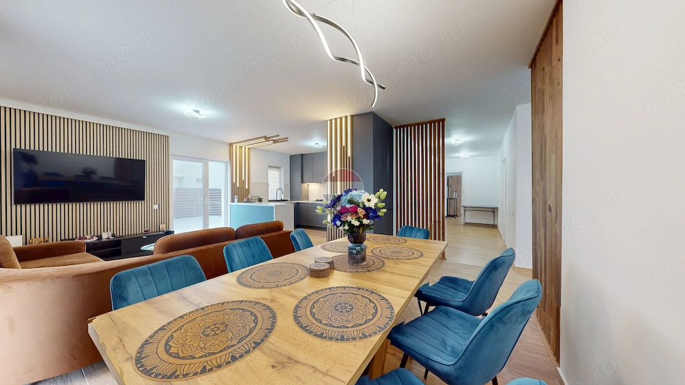 Casă premium pe parter | 4 camere | Complet nouă | Teren 400 m