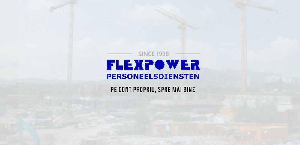 Căutăm Meseriași în construcții - Germania Olanda - Colaborare în regim Self-Employed