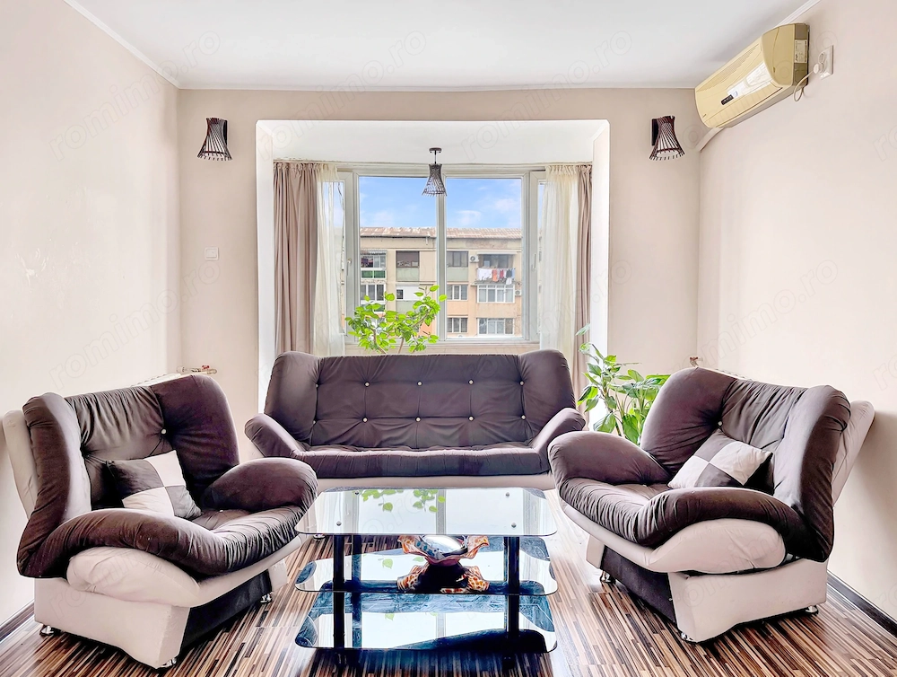 2 Camere | Etaj 3/4 | Partial Mobilat-Utilat | Kiseleff | Comision 0