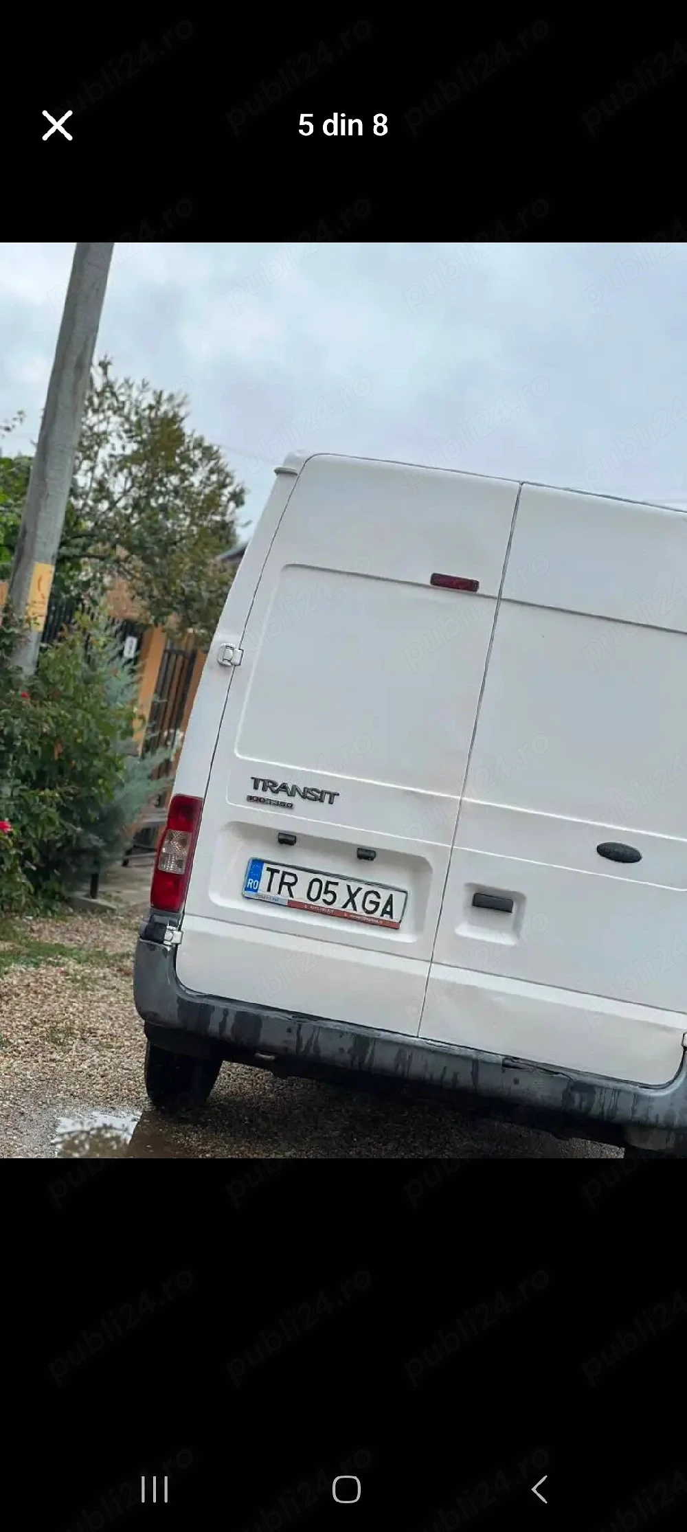 Vand ford tranzit 2013