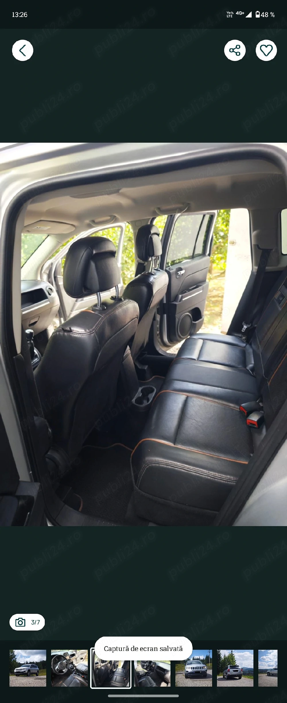 Jeep compass 4 4 2012