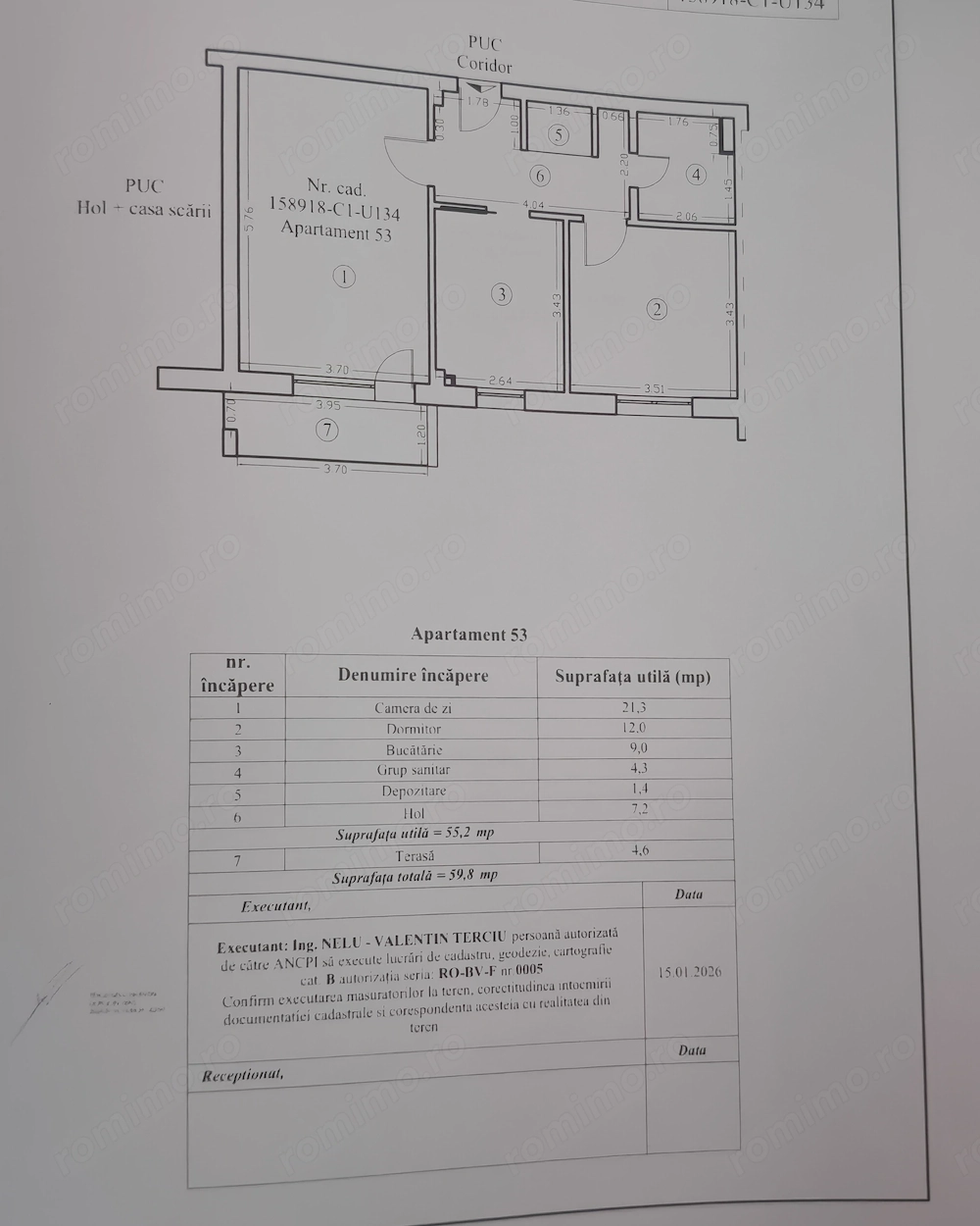 Apartament nou 2 camere mozaic