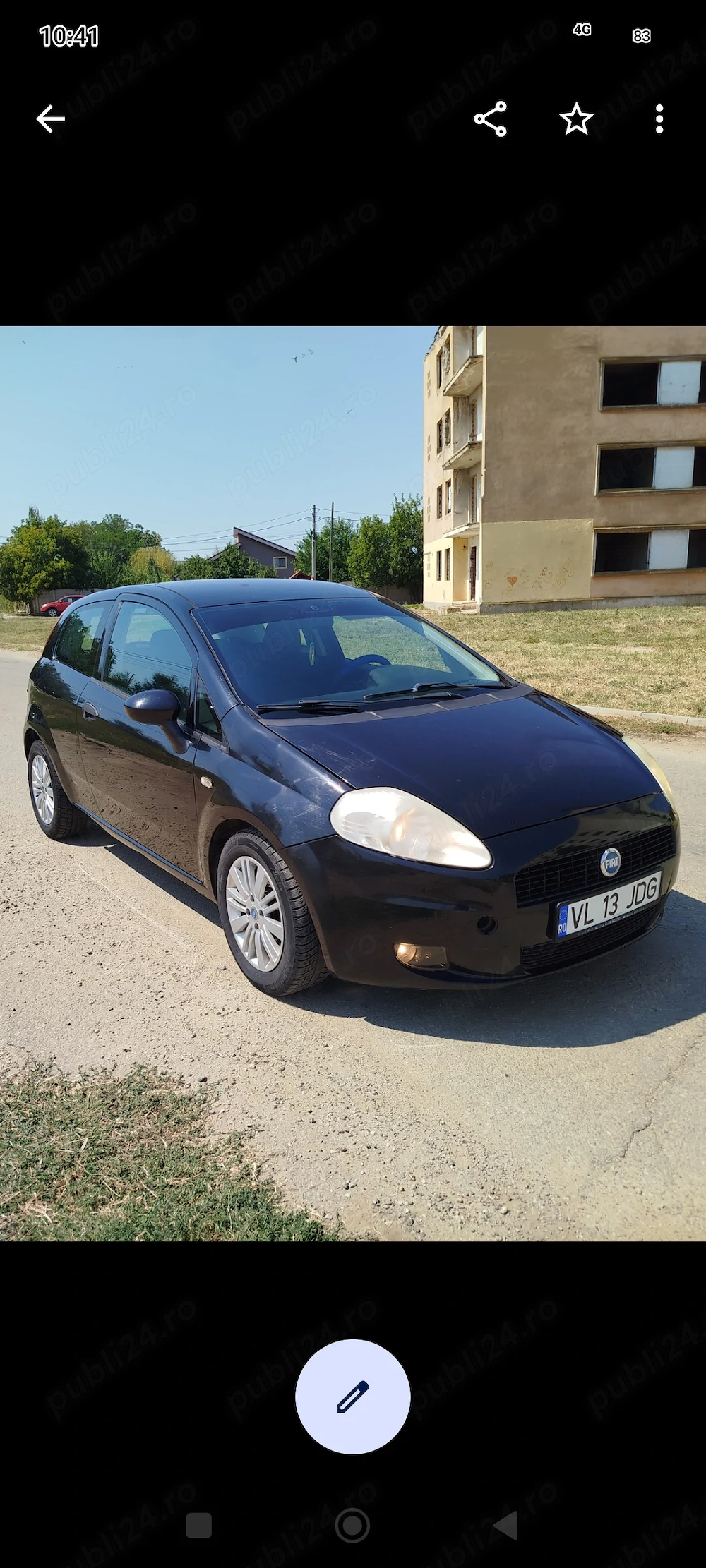 Fiat Grande Punto,,2009,,Acte la zi 