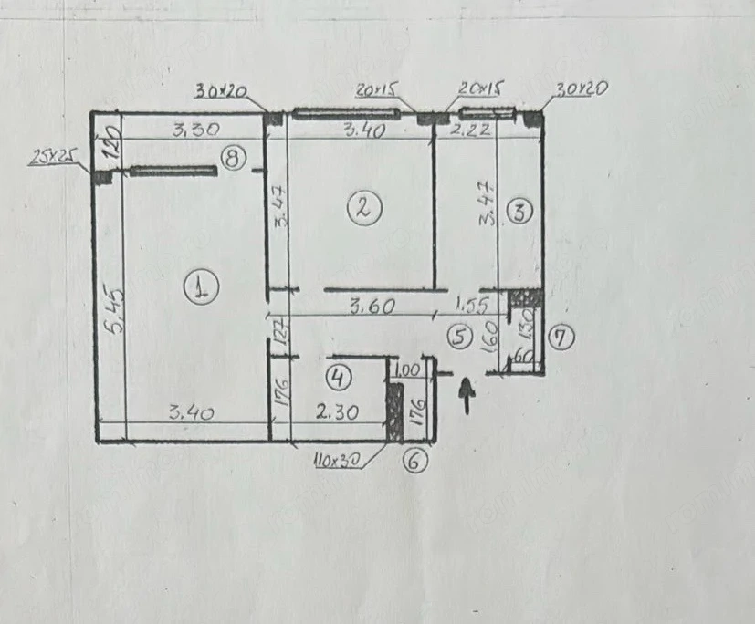 apartament 2 camere decomandat