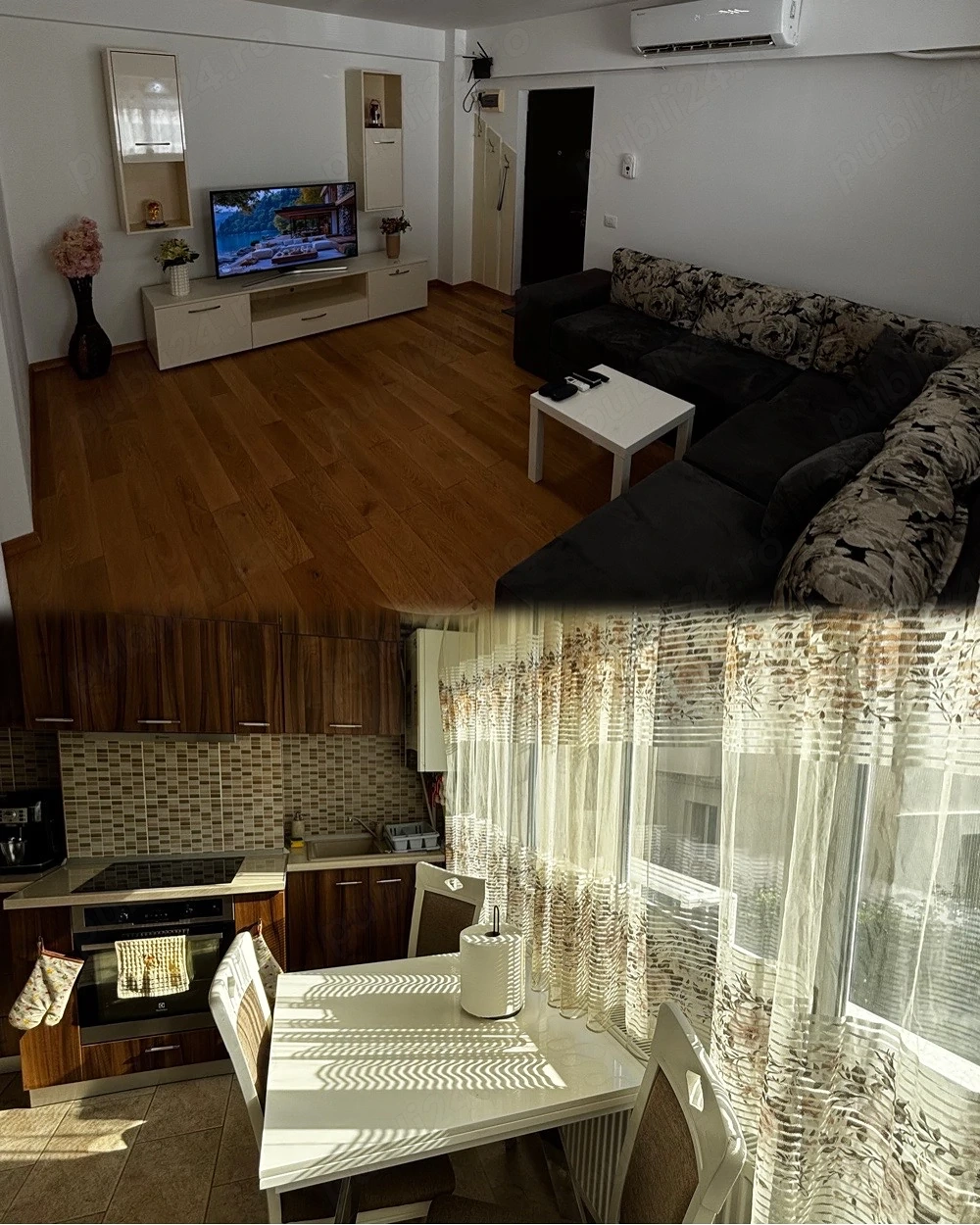 Vând apartament 3 camere decomandat | Etaj 1 | Bloc 2014 | Mobilat & Utilat Complet | Ovidiu
