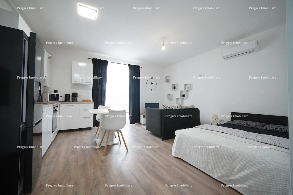 Apartament cu 1 cameră, tip studio   30 mp   mobilat și utilat   parcare inclusă   68.500 euro