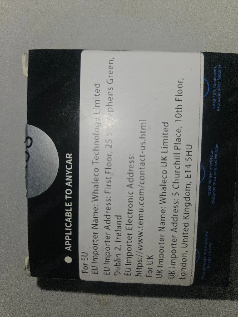 becuri led h7