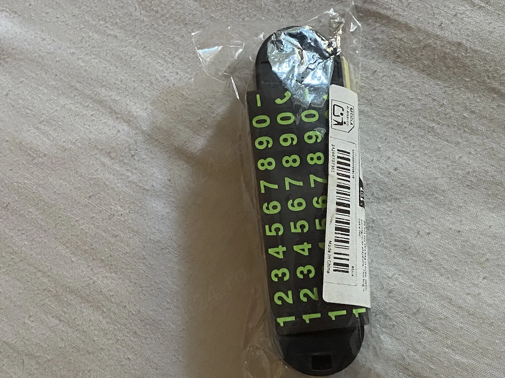 Afișaj auto pentru număr de telefon