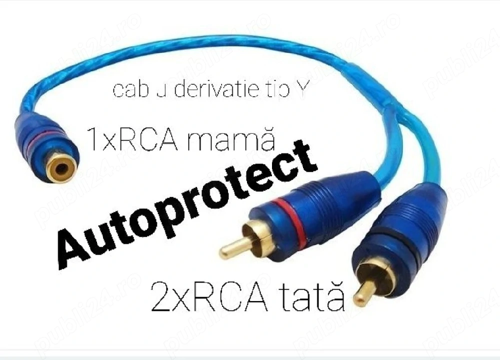 Kit cabluri profesional montaj subwoofer nou 6 10 20 MM ACV Germania