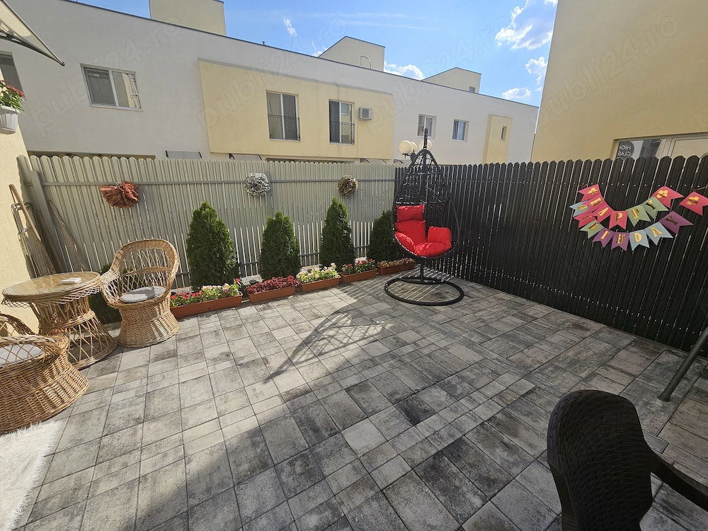 Apartament 2 camere + curte 35mp Parcul Teilor
