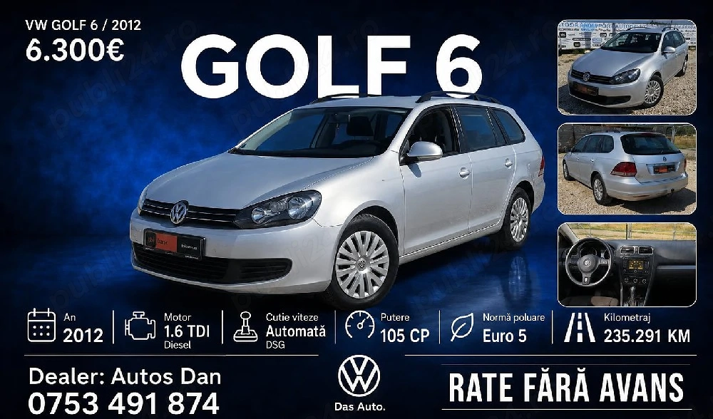 Golf 2012-1.6 tdi-automata DSG 