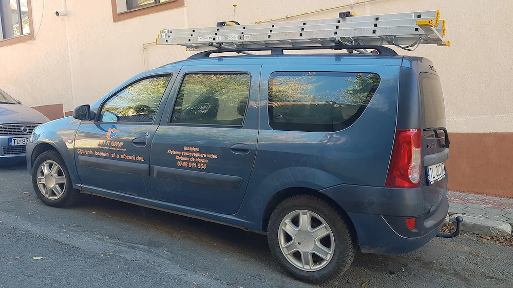 Dacia Logan MCV 2007, benzina 1,6 16V 105CP + GPL  Asigurare , ITP, valabile.