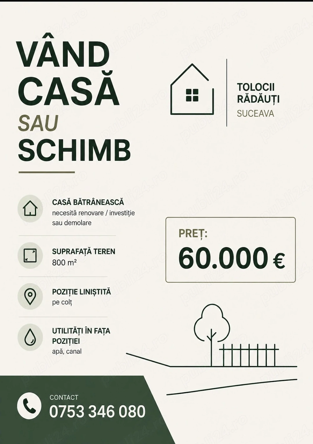 Casă de vanzare