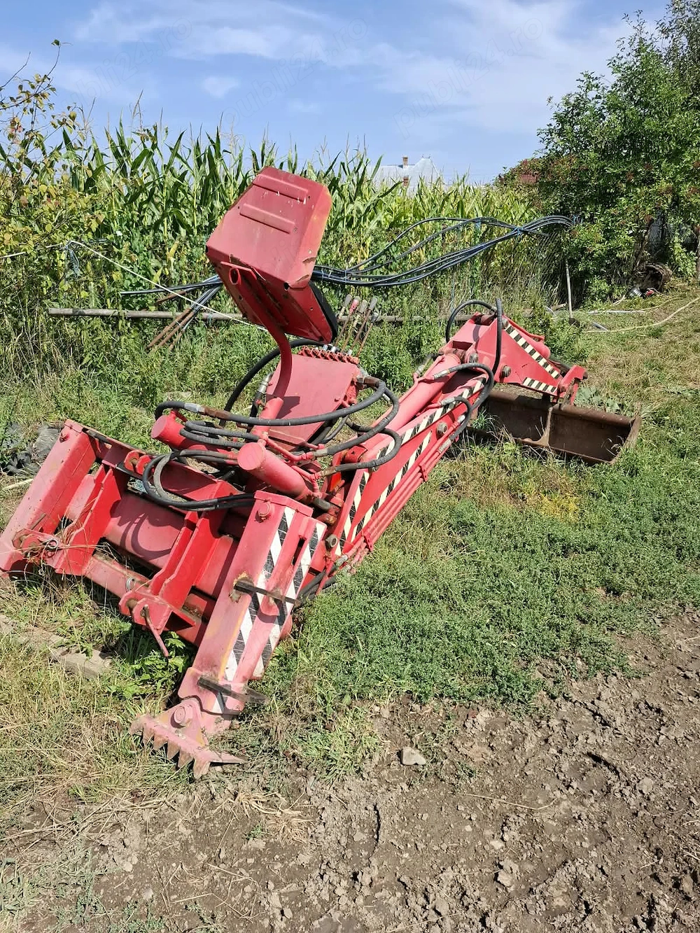 Brat excavator tractor