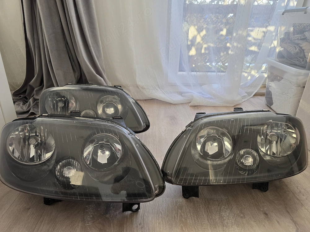 Faruri TYC cu fundal negru Touran Caddy 2003 - 2009