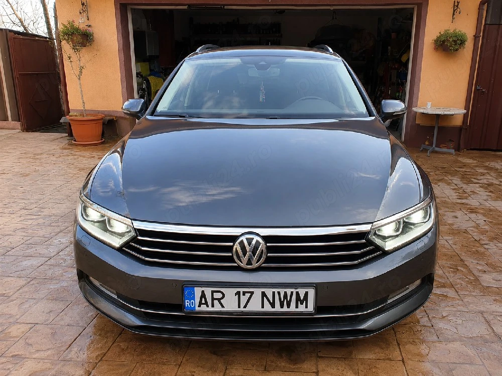Volkswagen Passat B8 2.0 TDI, 150 CP, 2017, Euro 6, ACC, LED, Navi
