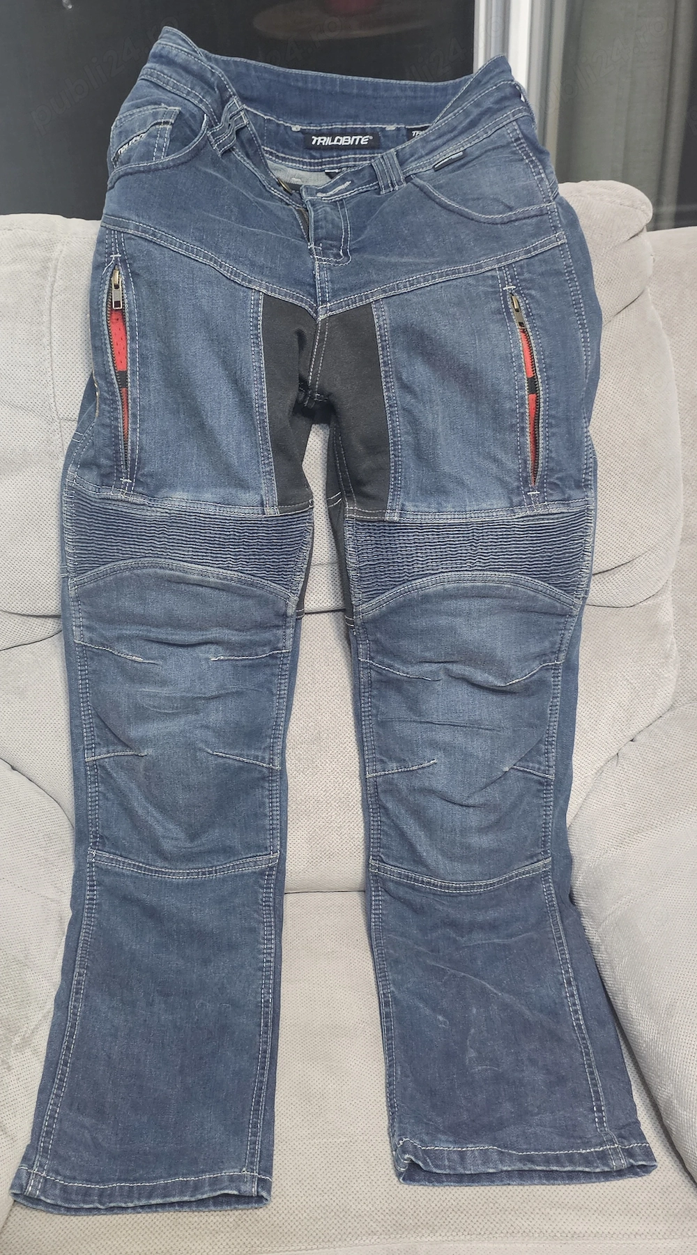 Blugi motocicleta Trilobite Parado, marime W30 L32