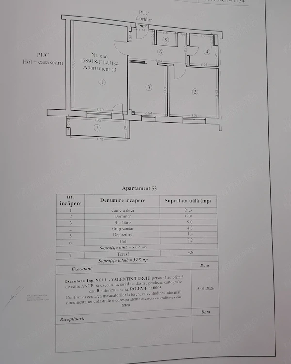 Apartament nou 2 camere mozaic