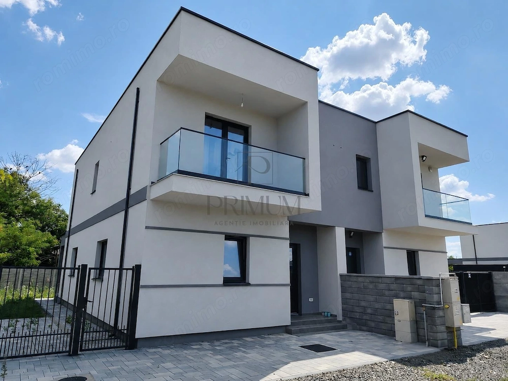 Duplex modern - compartimentare diferita - finalizat