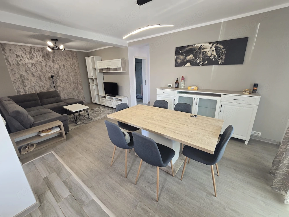 De inchiriat Apartament cu 2 camere + gradina - Mobilat/Utilat