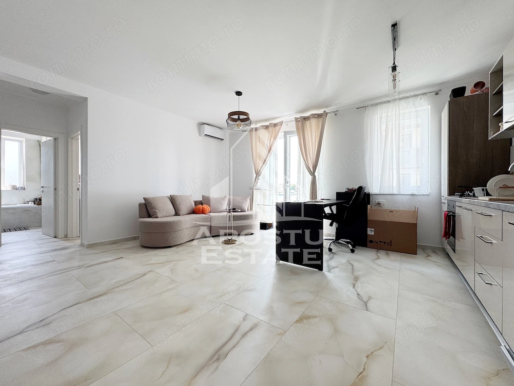 Apartament 2 camere de vanzare 48mp utili + 7mp terasa, Giroc