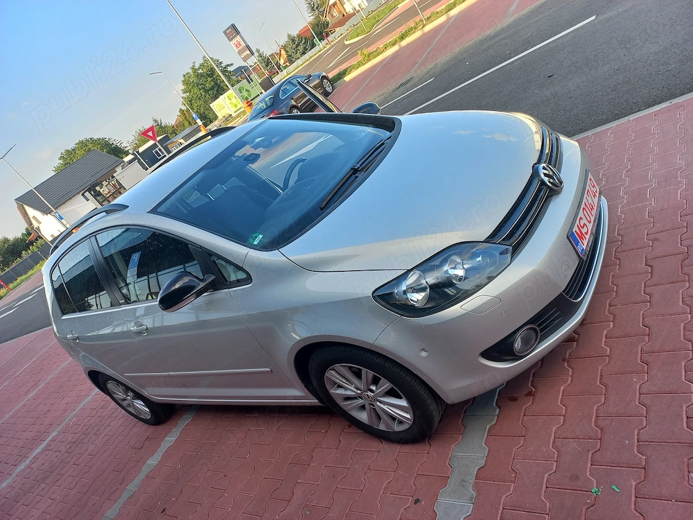 Vând Volkswagen Golf Plus, 1.6 diesel, 2012, înmatriculat în RO şi RAR efectuat