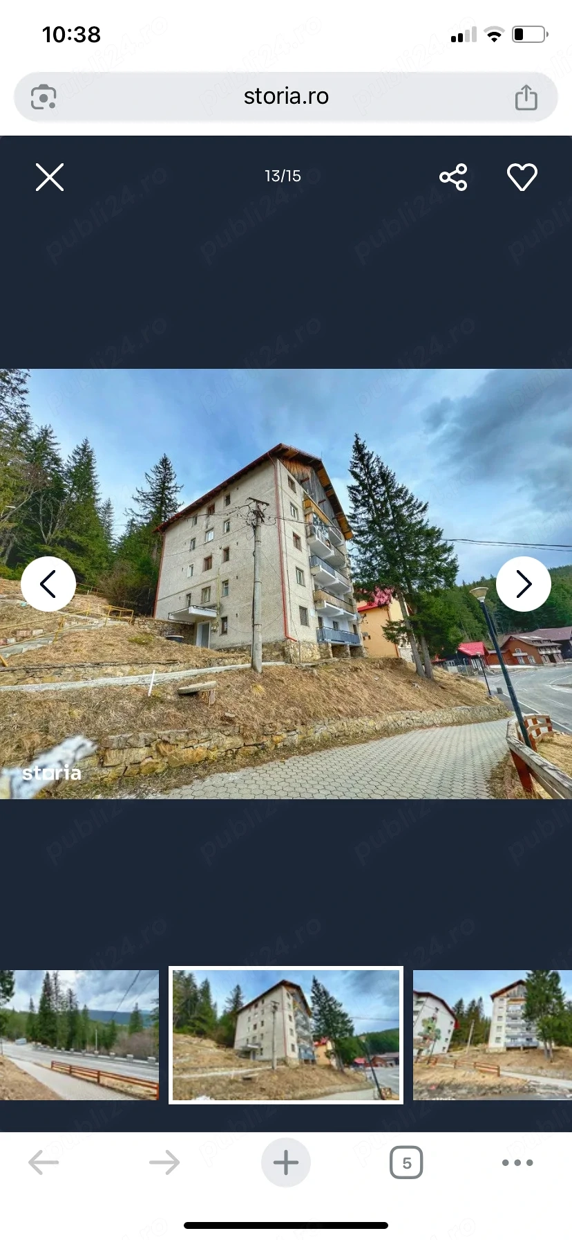 Vand apartament in staiunea Paltinis