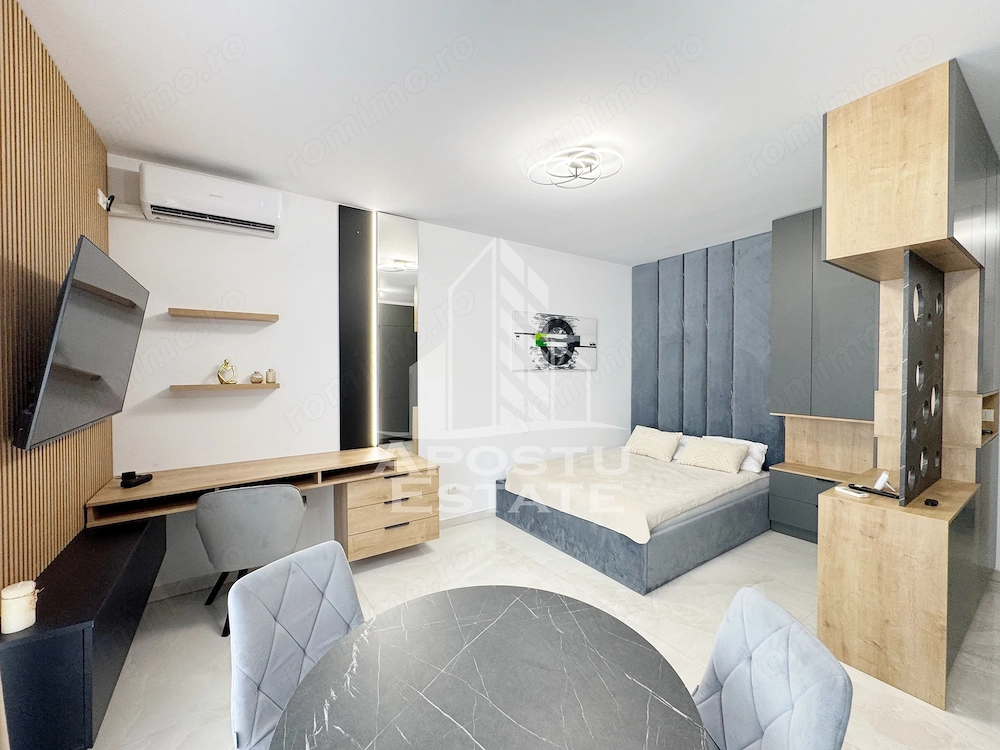 Apartament cu o camera de vanzare 30mp utili + 8mp terasa, Giroc