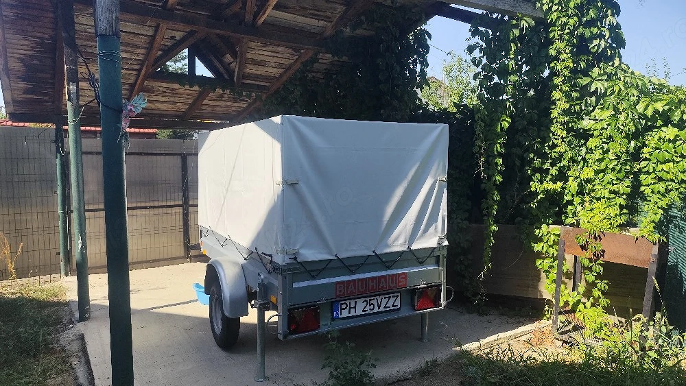 Remorca STEMA 750kg Bauhaus 2014 ITP nou 5000km PH