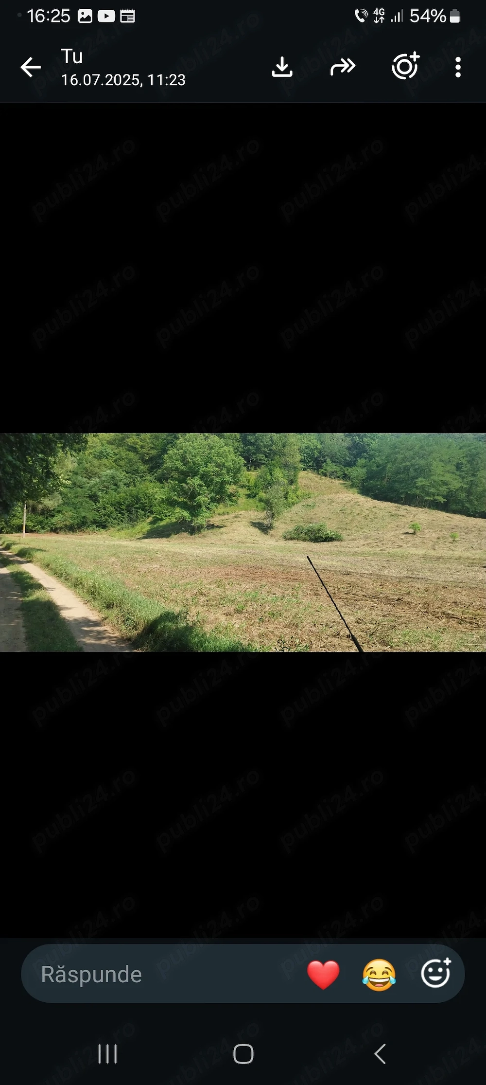 Vând teren +căsuță în zonă de munte