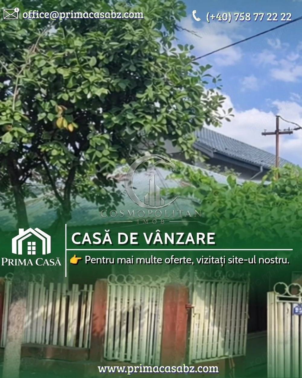 Casa in zona Mihai Viteazul ~ teren 200mp ~ Pret: 50.000€