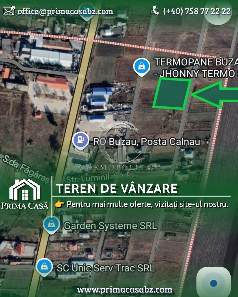 Teren intravilan Posta Calnau 1919mp – 40.000 euro