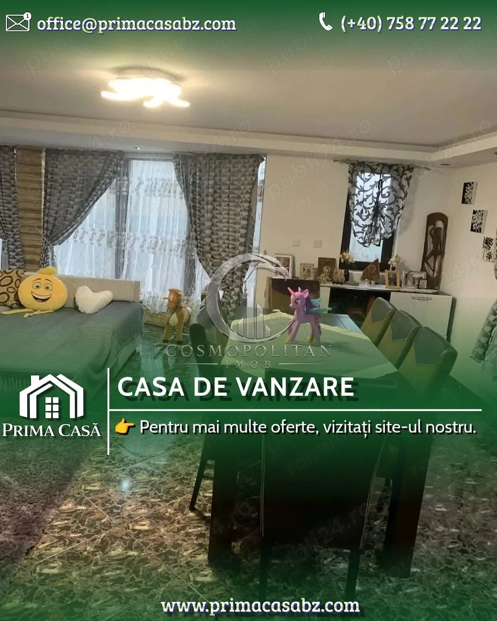 Vila in comuna Posta Calnau BZ teren 1590mp SC=250mp finisaje moderne