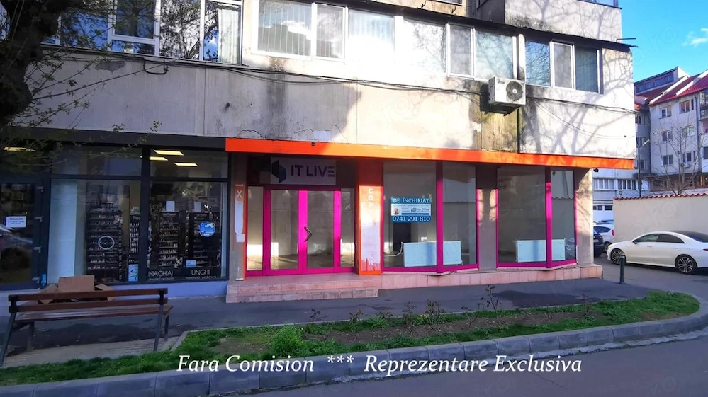 DE INCHIRIAT - SPATIU COMERCIAL CENTRAL 92 MP
