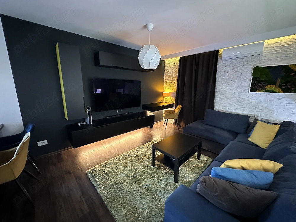Penthouse British School, 2 cam, 2 bai, parcare subterana, terasa privata, curatenie inclusa