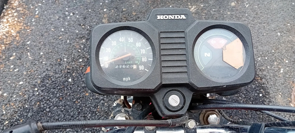 Motocicleta Honda model CG125