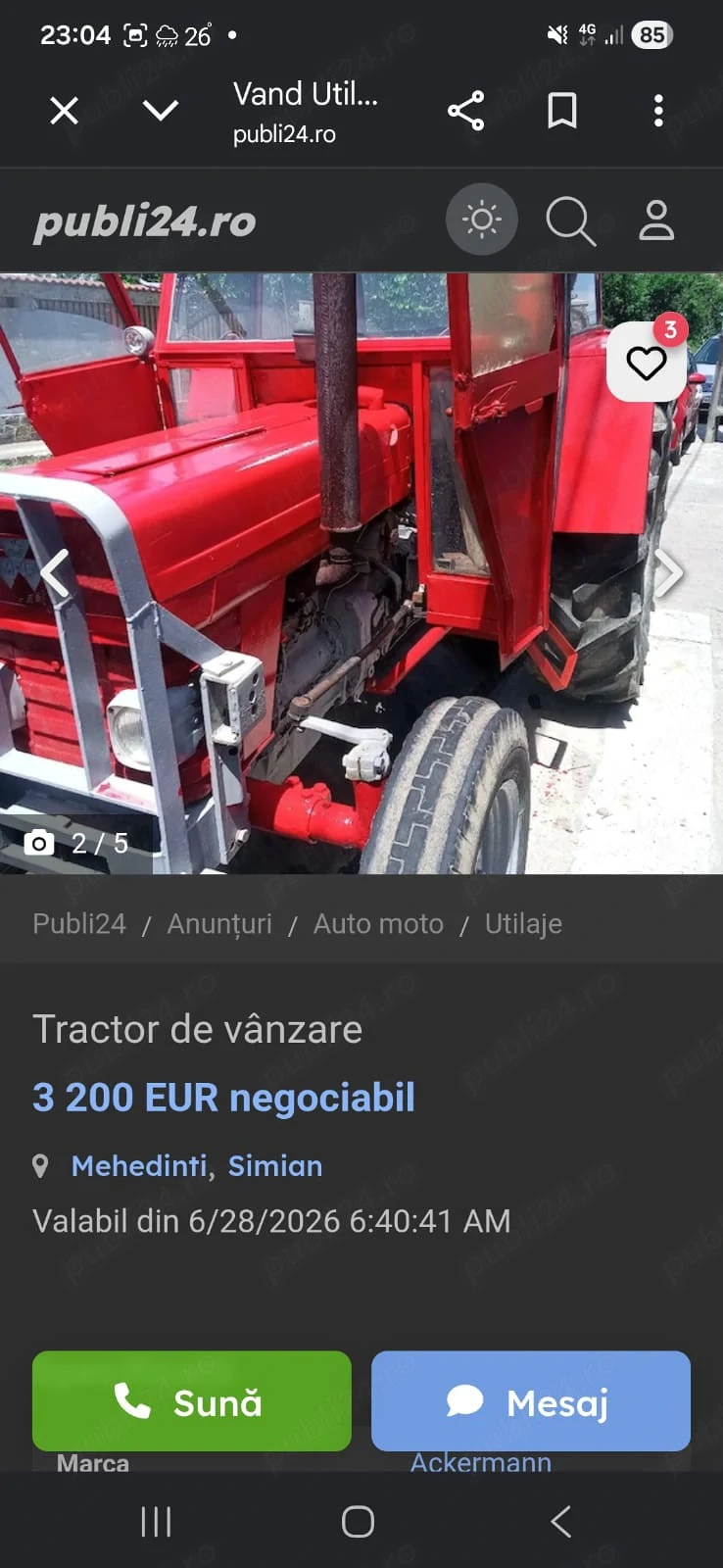 De vânzare 