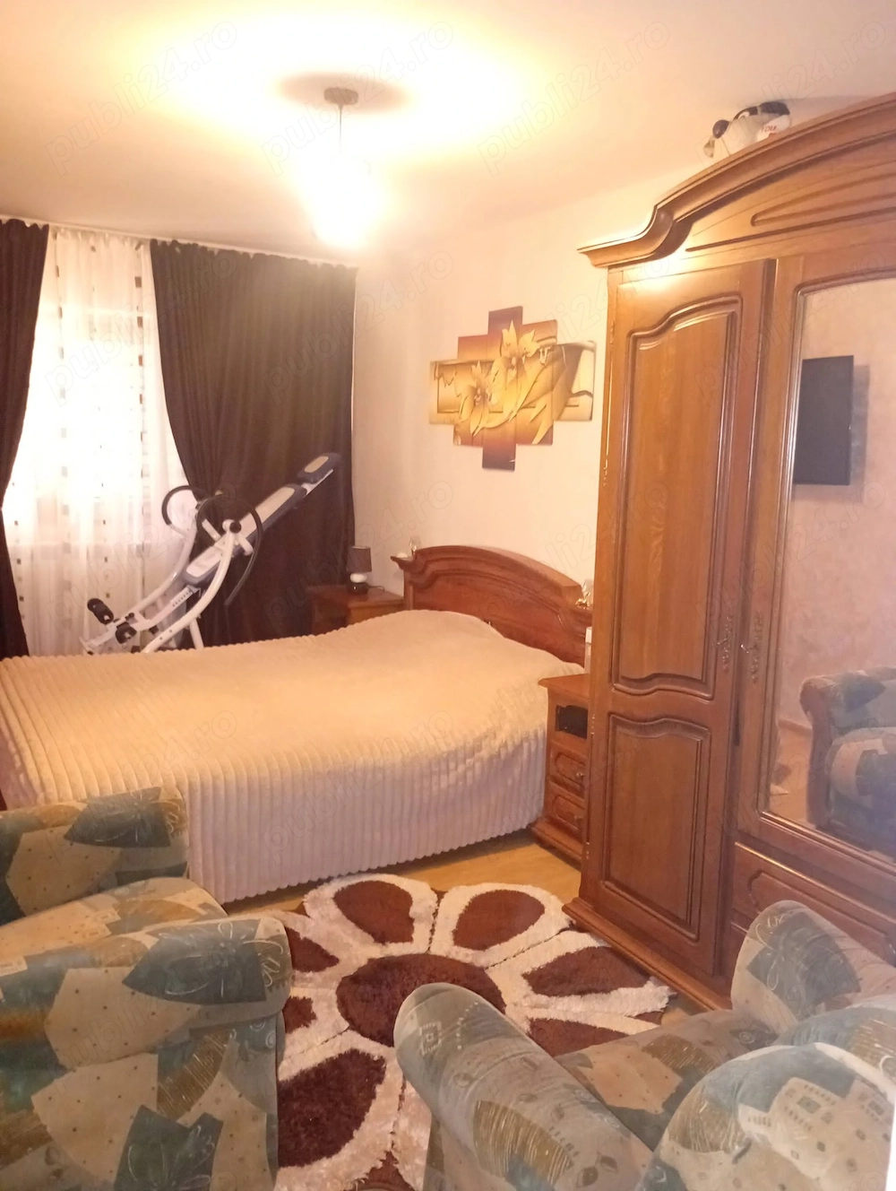 Schimb apartament + teren cu casă vilă 
