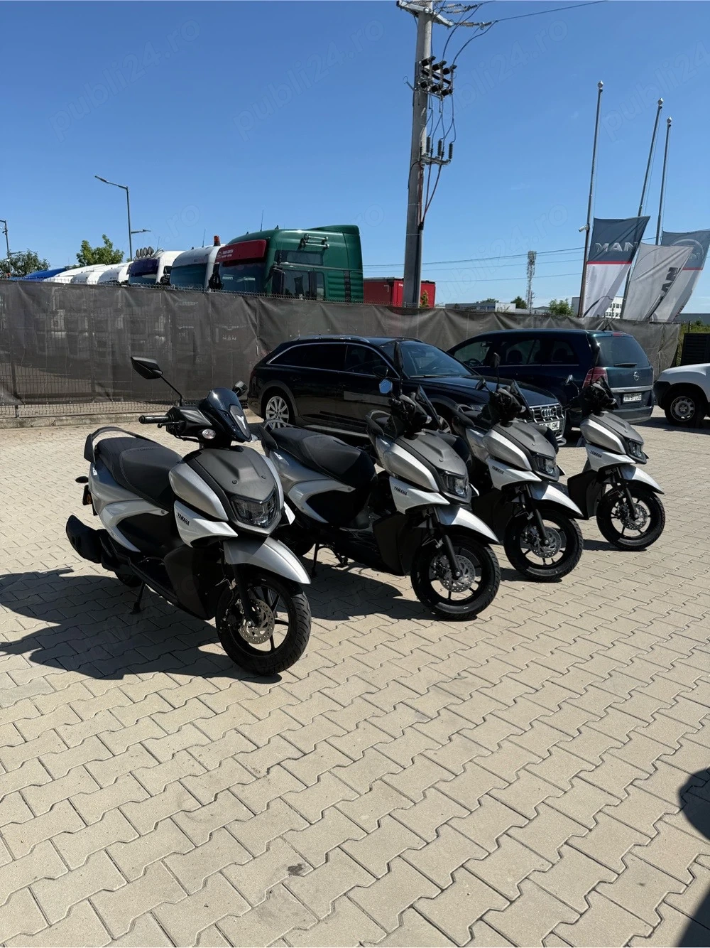 Scooter for rent yamaha 125 arenda arzan we guycli motor
