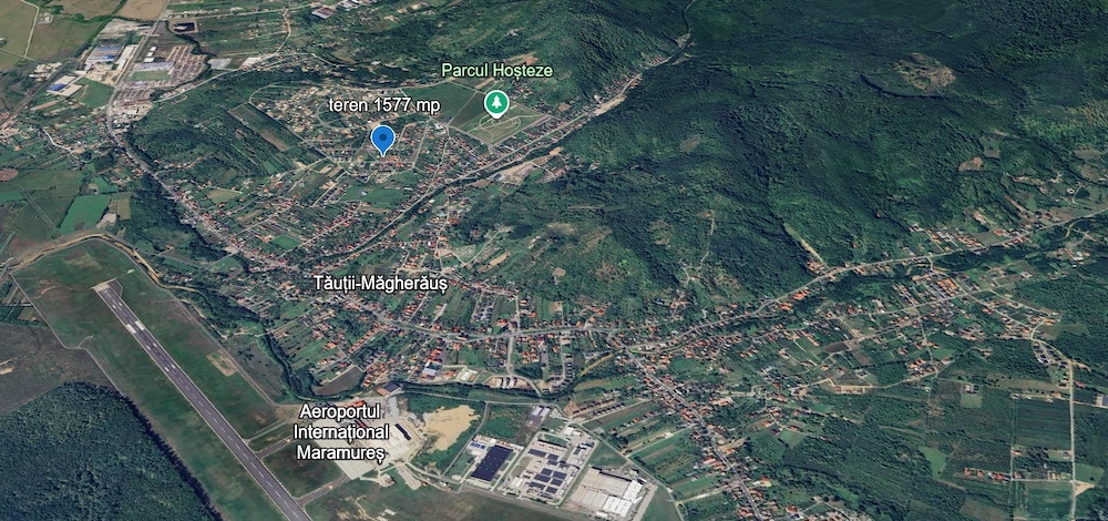 Teren locatie superba in Tautii-Magherausi 777mp