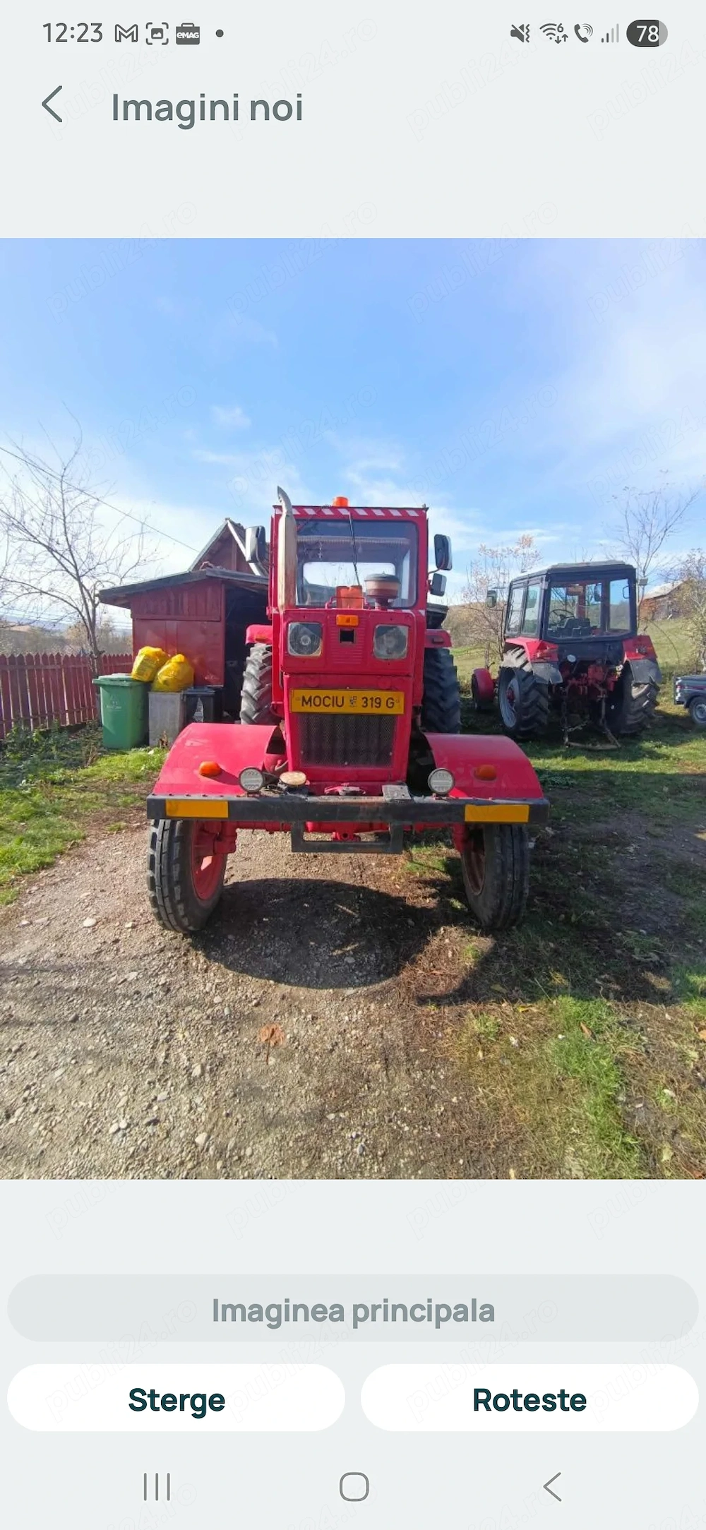 Vand UTB 650+ utilaje!