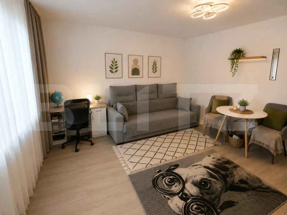 Apartament 2 camere, 51 mp, decomandat, zona Nicolina 