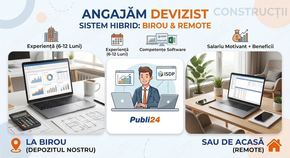 Devizist   Tehnician Devize (Birou sau Remote)  