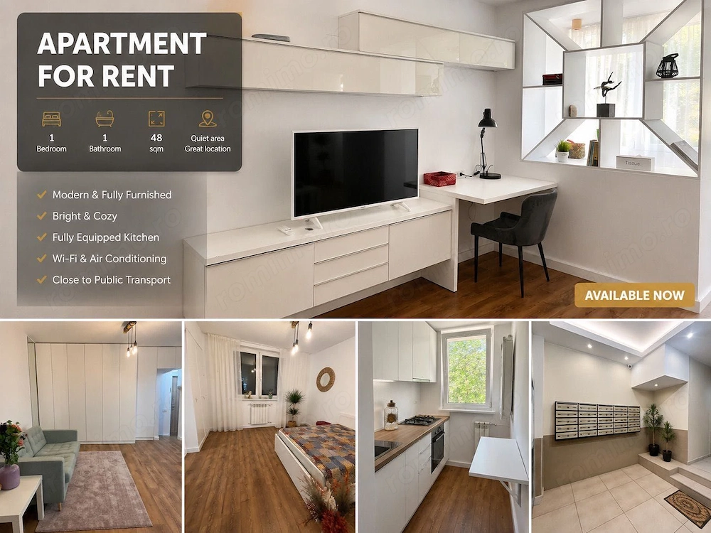 Apartament 2 camere de închiriat